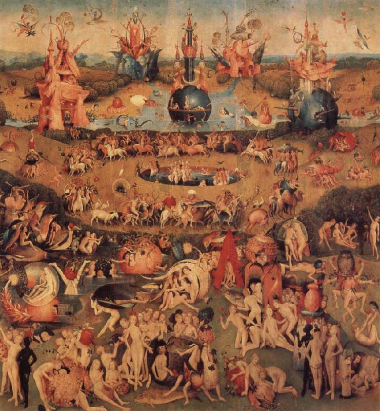 BOSCH, Hieronymus Der Garten der Luste